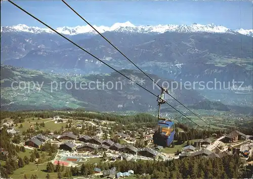 Seilbahn Anzere Alpen Kat. Bahnen