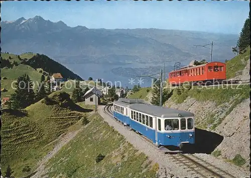 Zahnradbahn Rigi Staffel Vierwaldstaettersee Pilatus Kat. Bergbahn