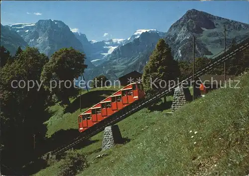 Zahnradbahn Braunwald Bahn  Kat. Bergbahn