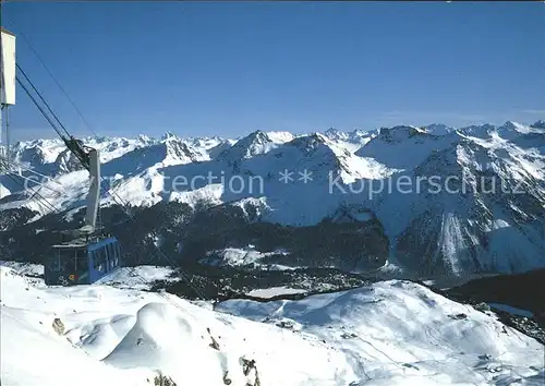 Seilbahn Weisshorngipfel Arosa Kat. Bahnen