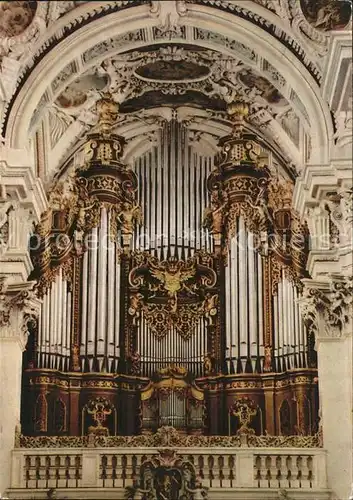 Kirchenorgel Dom Passau Kat. Musik