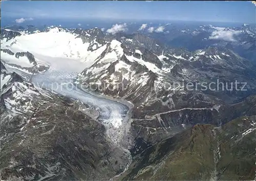 Gletscher Rhonegletscher Gerstenhoerner Galenstock Furka Kat. Berge