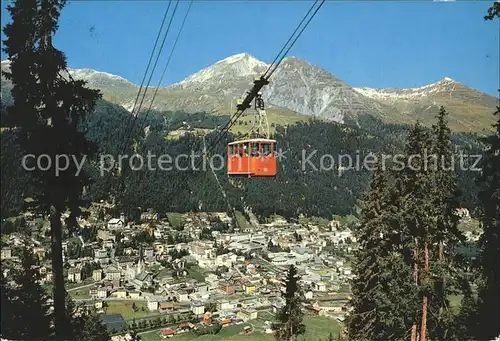 Seilbahn Braemabueel Jakobshorn Davos Schatzalp Schiahorn Kat. Bahnen