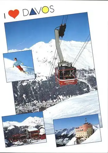 Seilbahn Davos Jschalp Jakobshorn Kat. Bahnen