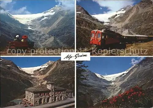 Zahnradbahn Alp Gruem Kat. Bergbahn