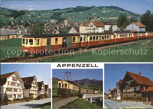 Eisenbahn Appenzell  Kat. Eisenbahn