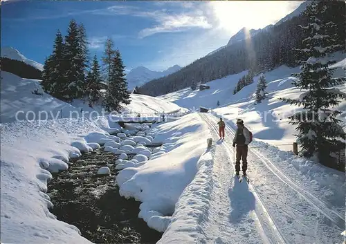 Ski Langlauf Davos Sertigbach  Kat. Sport