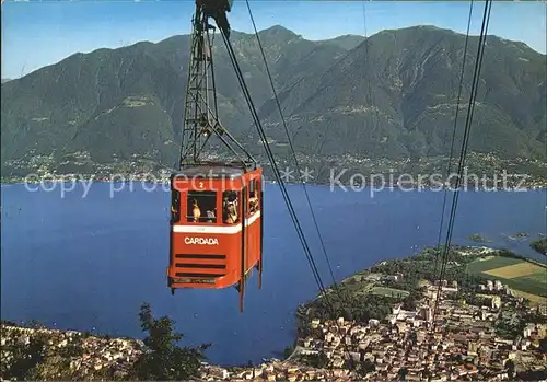 Seilbahn Locarno Cardada  Kat. Bahnen