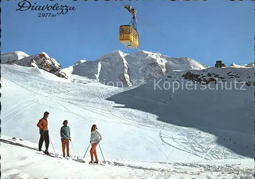 Seilbahn Diavolezza Piz Palue Kat. Bahnen