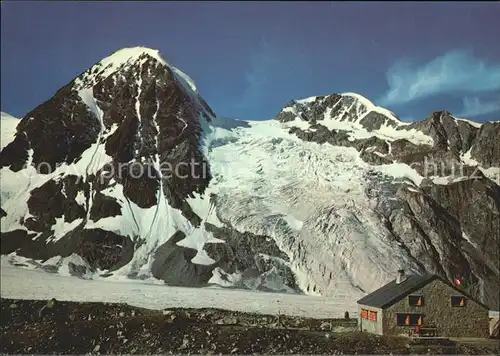 Gletscher Cabane Panossiere Combin de Corbassiere  Kat. Berge