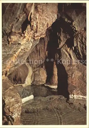 Hoehlen Caves Grottes St. Beatushoehlen Thunersee Interlaken Schneckengaenge Kat. Berge
