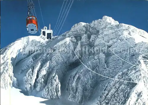 Seilbahn Saentis Bergstation Fernsehsender  Kat. Bahnen