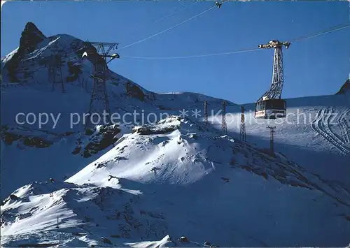 Seilbahn Klein Matterhorn Zermatt  Kat. Bahnen