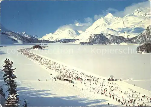 Ski Langlauf Skimarathon Engadin  Kat. Sport