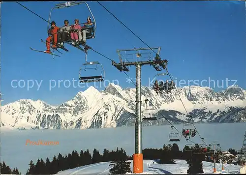 Sessellift Prodkamm Flumserberg Kat. Bahnen