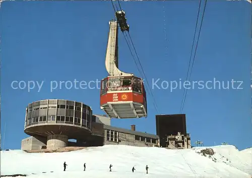 Seilbahn Crap Sogn Gion Panorama Restaurant Berghotel Bergstation Kat. Bahnen