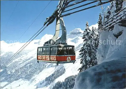 Seilbahn Weglosen Seebli Hoch Ybrig  Kat. Bahnen