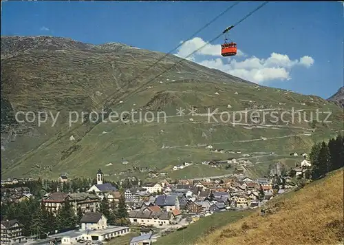 Seilbahn Andermatt Gemsstock Kat. Bahnen