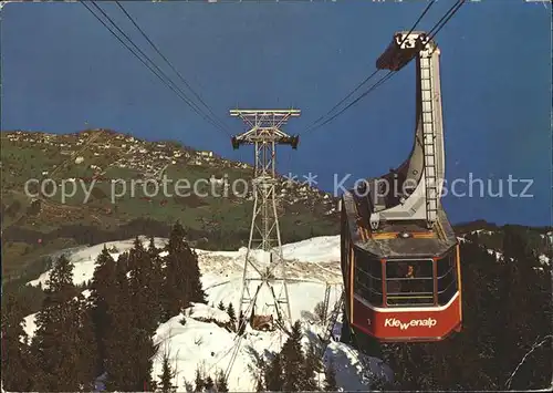 Seilbahn Beckenried Klewenalp Kat. Bahnen