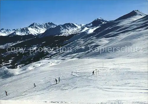 Ski Abfahrt Staetzerhorn Sued Lenzerheide Valbella Parpan Piz Scalottas Kat. Sport