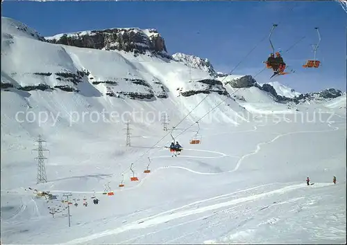 Sessellift Daubensee Gemmi Leukerbad  Kat. Bahnen