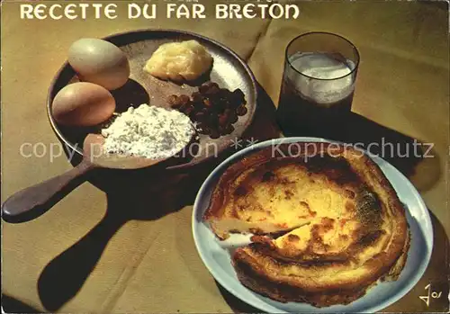 Lebensmittel Recette Far Breton Rezept  Kat. Lebensmittel