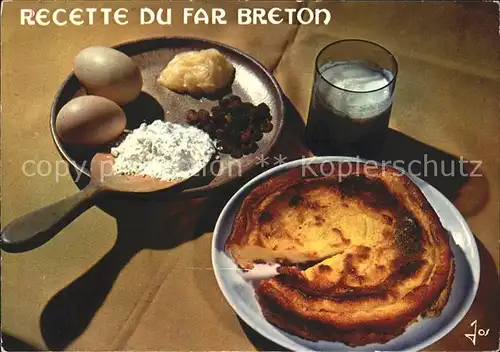 Lebensmittel Recette Far Breton Rezept Kat. Lebensmittel