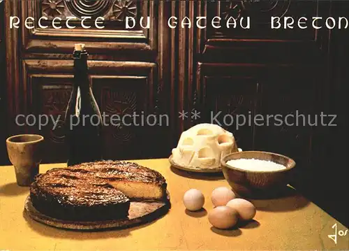 Lebensmittel Gateau Breton Recette Rezept  Kat. Lebensmittel