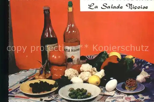 Lebensmittel Salade Nicoise Recette Rezept  Kat. Lebensmittel