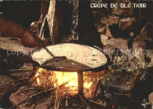 Lebensmittel Recette Crepe de Ble Noir Rezept Kat. Lebensmittel