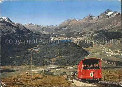 Zahnradbahn Oberengadin  Kat. Bergbahn