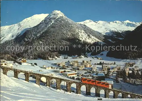 Zahnradbahn Davos Dorf Parsennbahn Seehorn Pischagebiet Kat. Bergbahn