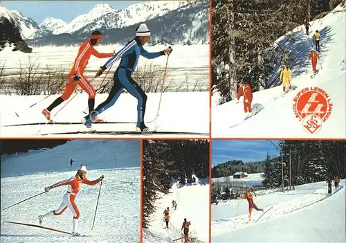 Ski Langlauf Langlaeufer  Kat. Sport