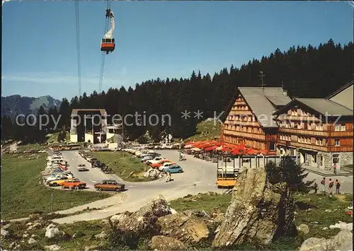 Seilbahn Saentis Schwaegalp Restaurant Talstation Kat. Bahnen