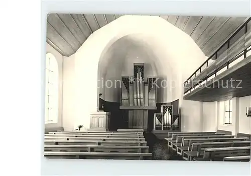 Kirchenorgel Evangelische Kirche Arosa Kat. Musik