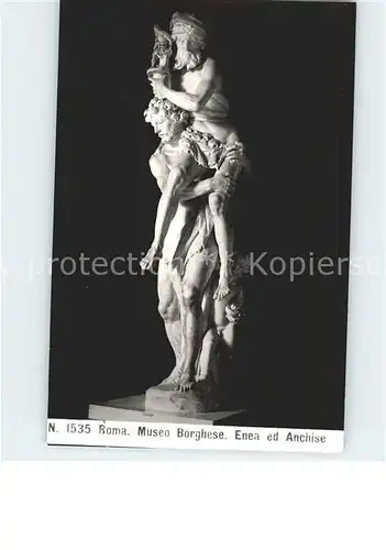 Skulpturen Enea ed Anchise Roma Museo Borghese Kat. Skulpturen