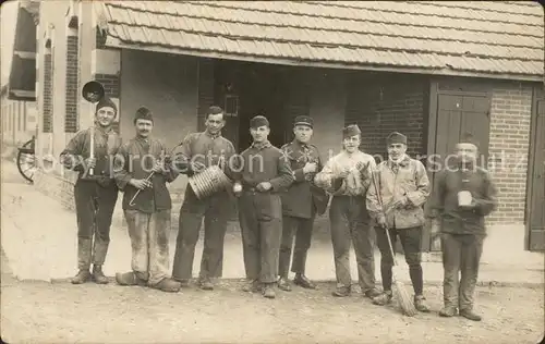 Frankreich WK1 gruppenfoto soldatenleben  / Militaria WK1 /