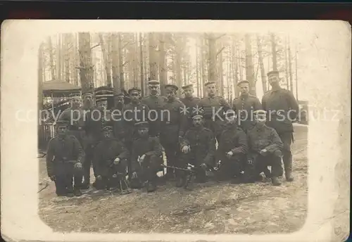 Militaria WK1 Maschinengewehr MG Bataillon Gruppenfoto  / Militaria WK1 /