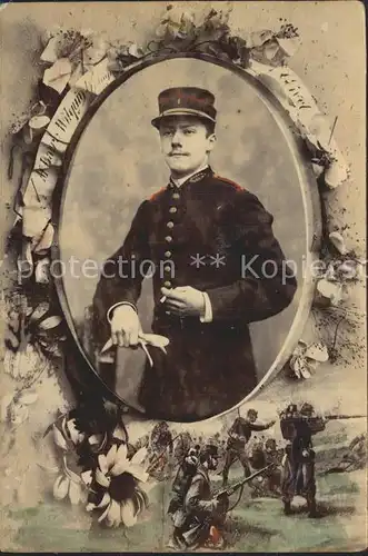 Militaria Frankreich portrait  / Militaria /