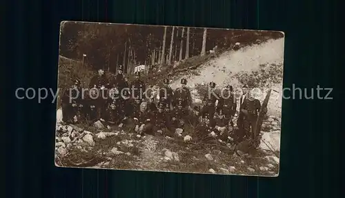 Militaria Frankreich WK 1 Gruppenfoto Regiment  / Militaria /