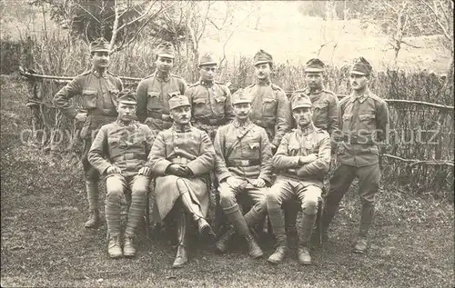 Militaria Frankreich WK 1 Gruppenfoto / Militaria /