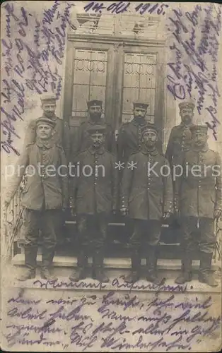 Militaria Landwehr Landwehr division 7 Karl Koger Gruppenfoto 