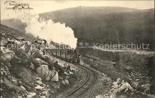 Brockenbahn Eckerloch Kat. Bergbahn