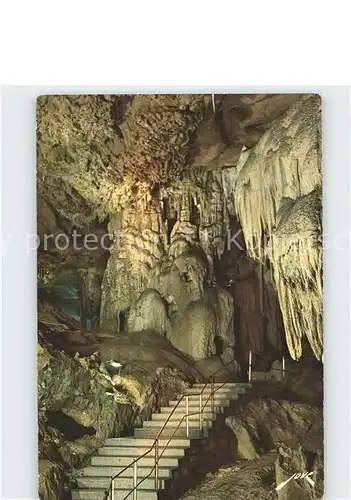 Hoehlen Caves Grottes Betharram Colonne geante  Kat. Berge