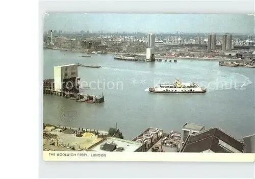 Faehre Woolwich Ferry London  Kat. Schiffe