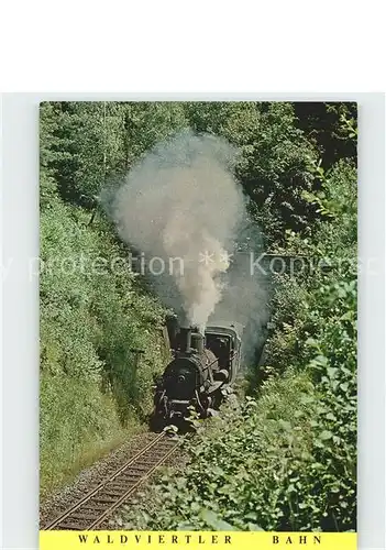 Lokomotive Waldviertler Bahn  Kat. Eisenbahn