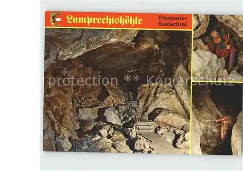 Hoehlen Caves Grottes Lamprechtshoehle Pinzgauer Saalachtal Schachtueberquerung  Kat. Berge