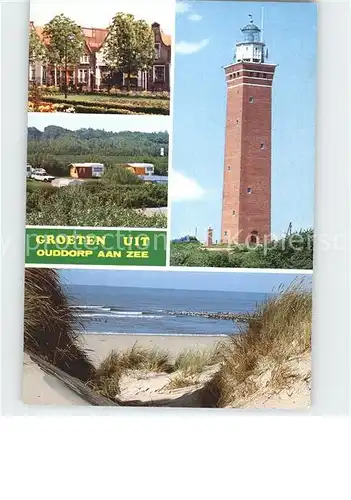 Leuchtturm Lighthouse Ouddorp aan Zee  Kat. Gebaeude