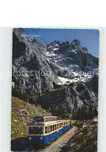 Zugspitzbahn Zahnradbahn Zugspitzgipfel Kat. Eisenbahn