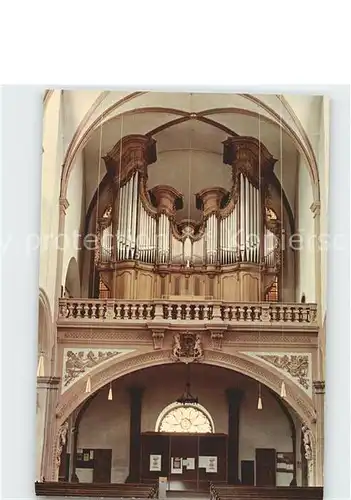 Kirchenorgel St. Salvator Basilika Pruem  Kat. Musik